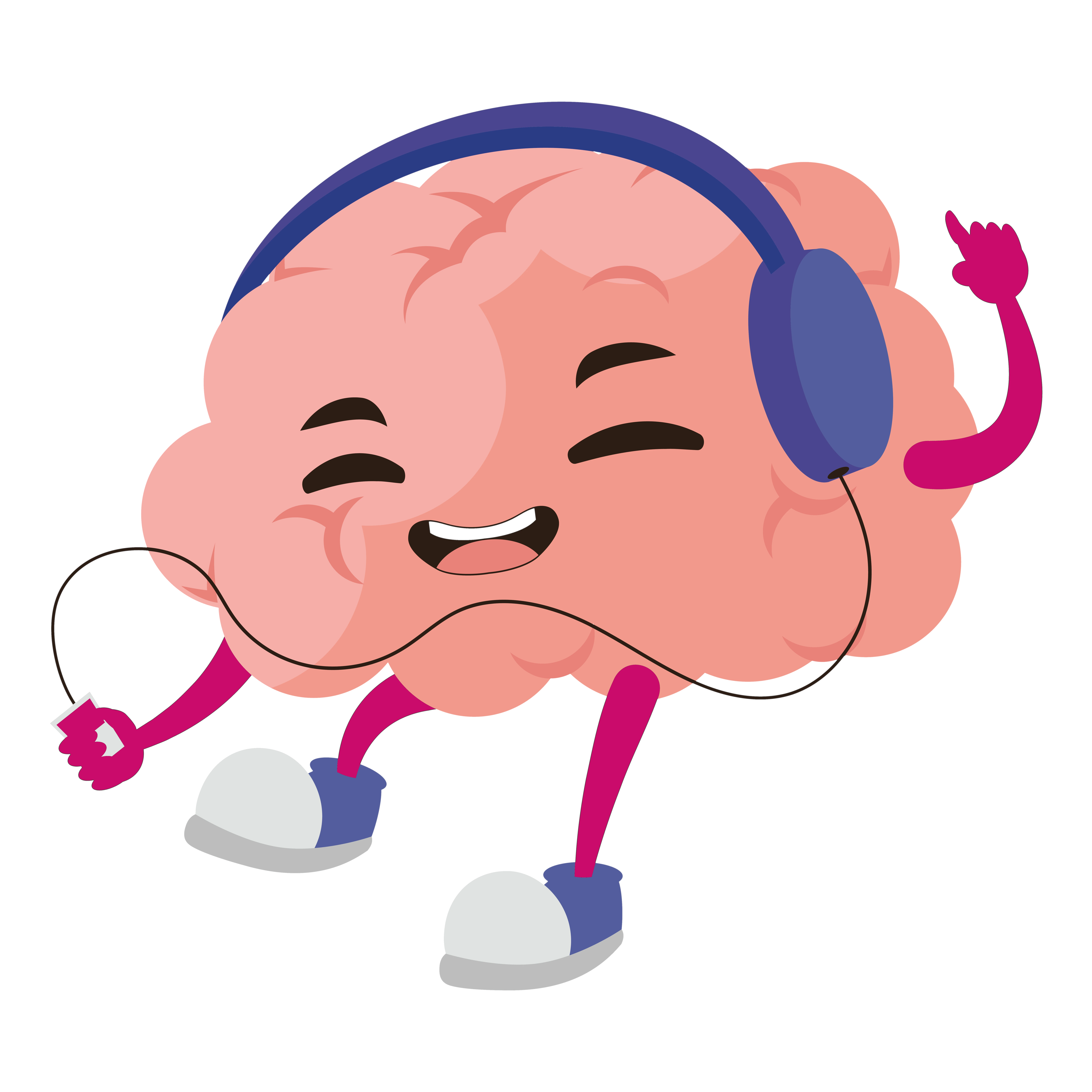 brain jamming with headphones